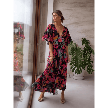 Boho Floral Maxi Dress