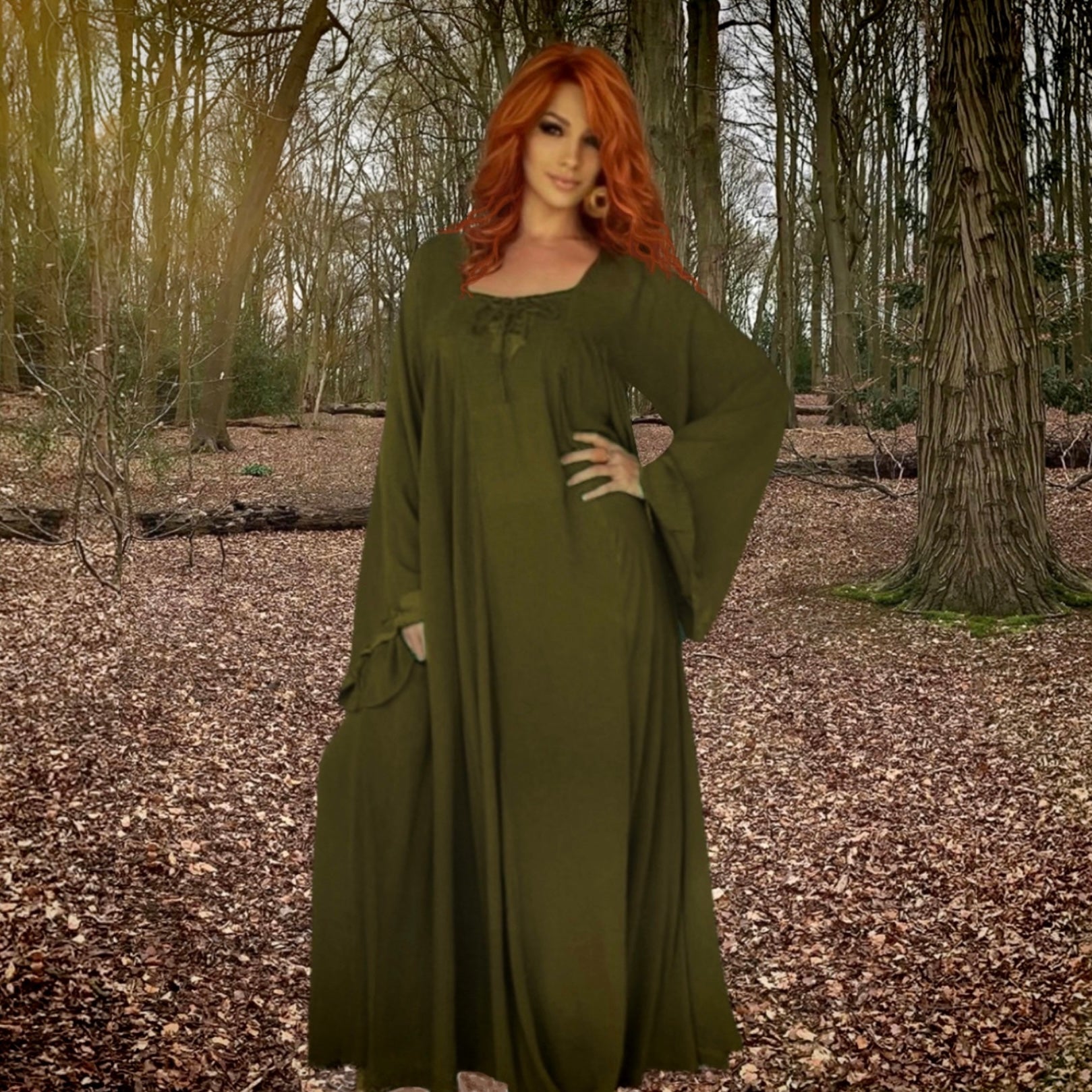Natalia Art To Wear Lagenlook Moroccan Goddess Dress
